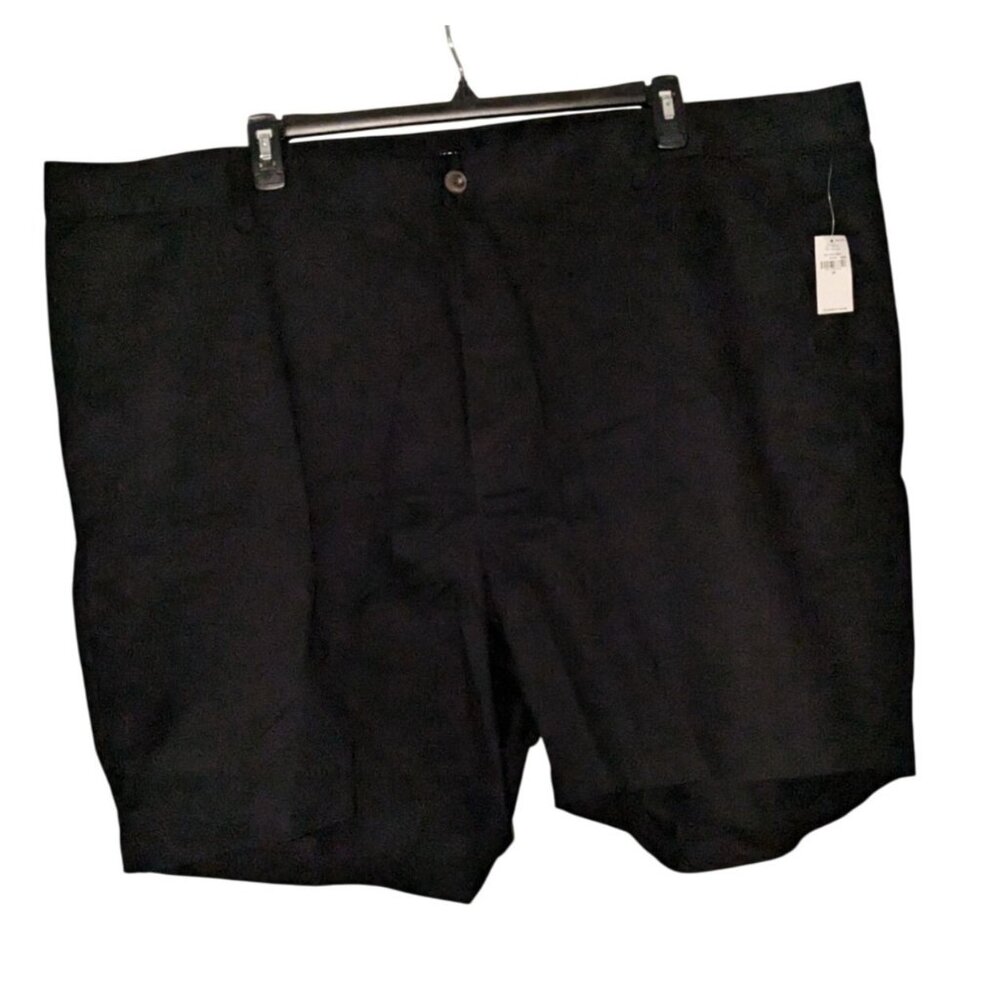 Old Navy Womens Black High-Rise Bermuda Shorts Size 28 With Adjustable Waist & B - Picture 1 of 10